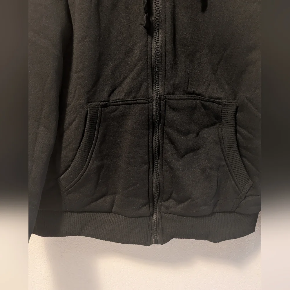 Rudolph Black Fleece-Lined Zip-Up Hoodie - Picture 5 of 7
